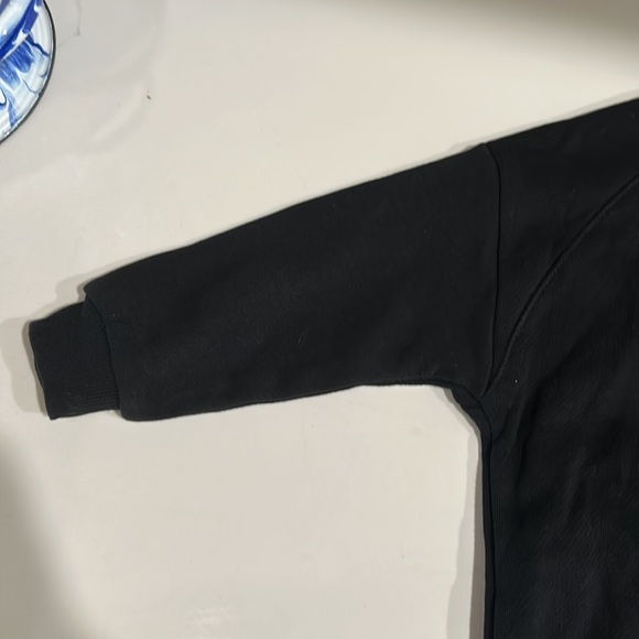 NWT ZARA Embroidered Mickey sweatshirt in black 18-24 months - Picture 6 of 7